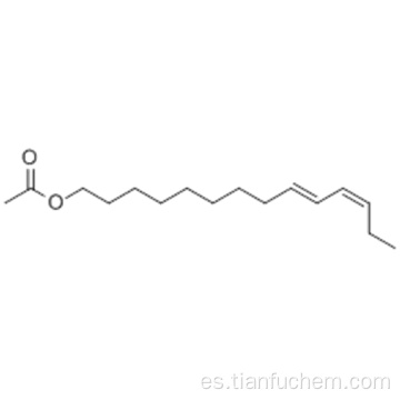 9,11-Tetradecadien-1-ol, 1-acetato, (57191699,9Z, 11E) - CAS 50767-79-8